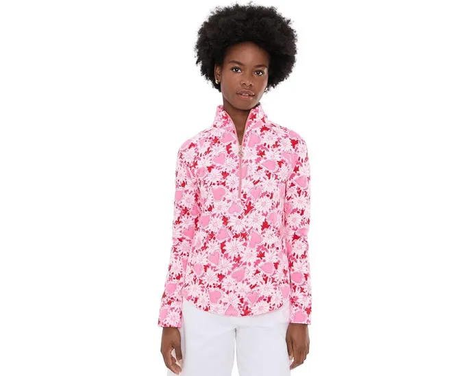 Толстовка Lilly Pulitzer Skipper с защитой UPF 50 и принтом