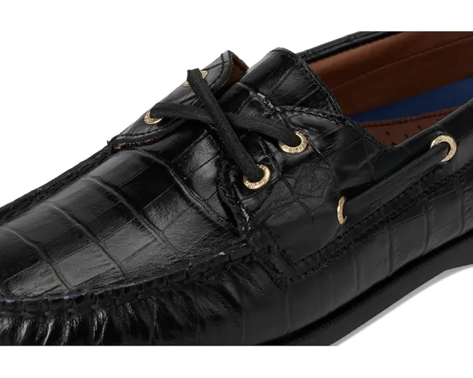 Sperry AO 2 Eye топсайдеры с ручной строчкой и подошвой Wave-siping