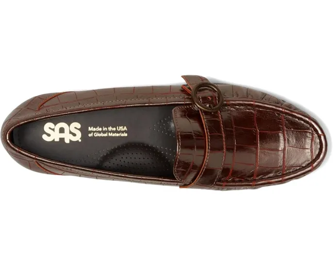 Мокасины SAS Lara Comfort Loafer с регулируемой пряжкой и амортизацией Tripad