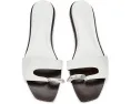 Сандалии Tory Burch Romy Slides на плоской подошве из кожи