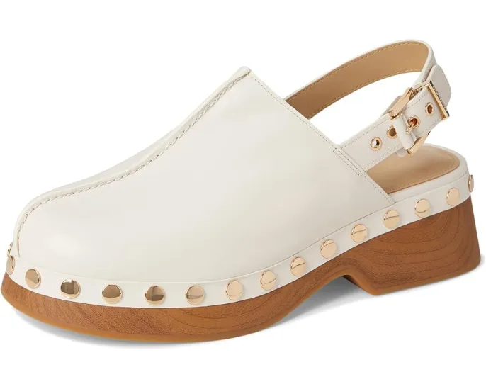 Сабо Esra Clog на деревянной платформе