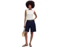 Топ Smocked Boatneck Tank от Madewell со сборками