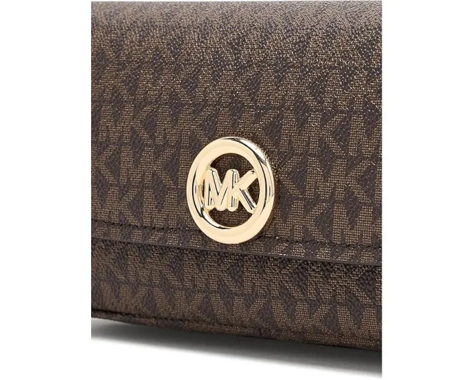 MICHAEL Michael Kors джинсовая сумка кроссбоди Nolita Small Flap Chain Crossbody