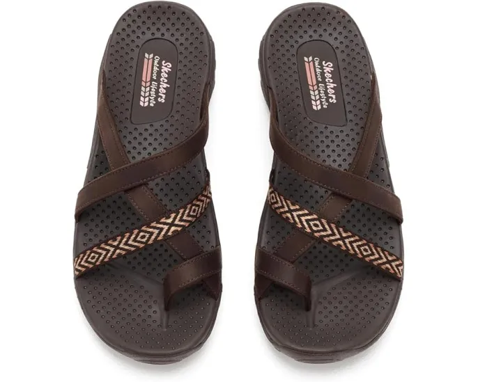 Треккинговые сандалии SKECHERS Reggae Timeless Summer с веганской кожей