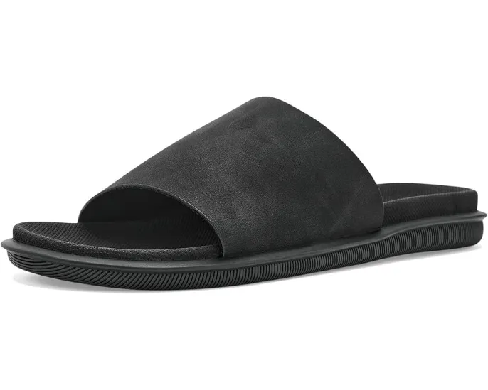 Шлепанцы Steve Madden Alden черные замшевые