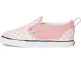 Детские кеды Vans Slip-On V для малышей с принтом и резиновой подошвой