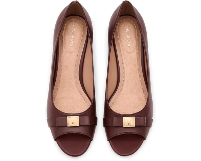 Туфли Cole Haan Go-to Malta Peep Toe Bow на платформе