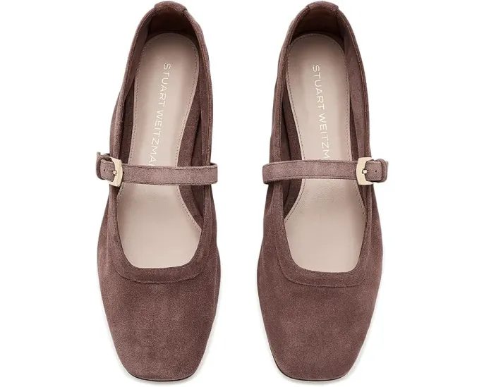 Стюарт Вайтцман балетки Sai Ballet Flats с ремешком