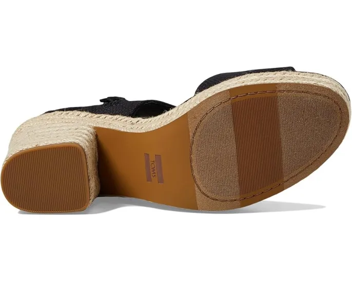 TOMS Majorca платформы с закрытым носком на квадратном каблуке