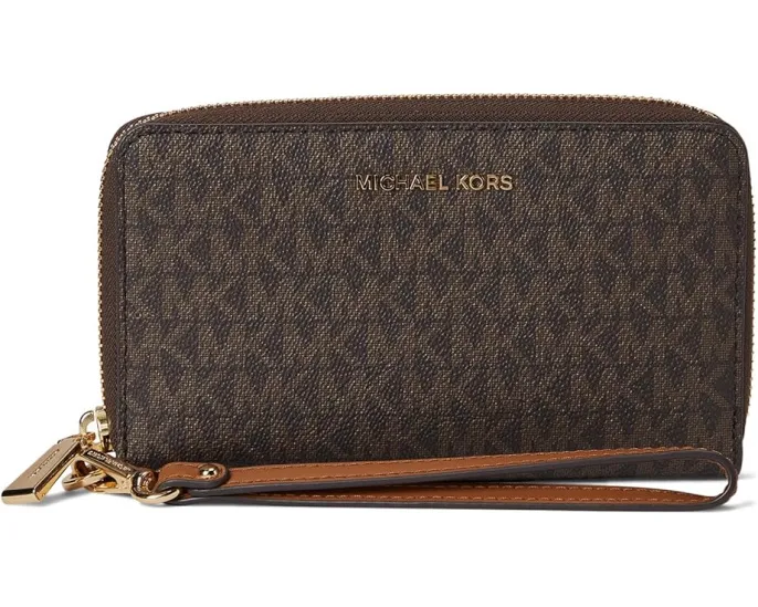 MICHAEL Michael Kors Jet Set плоский чехол для телефона с ремешком