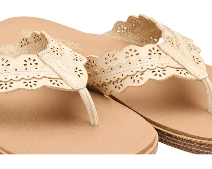 Веганские сандалии SKECHERS Summer Cove Catching Sun Too с цветочным узором
