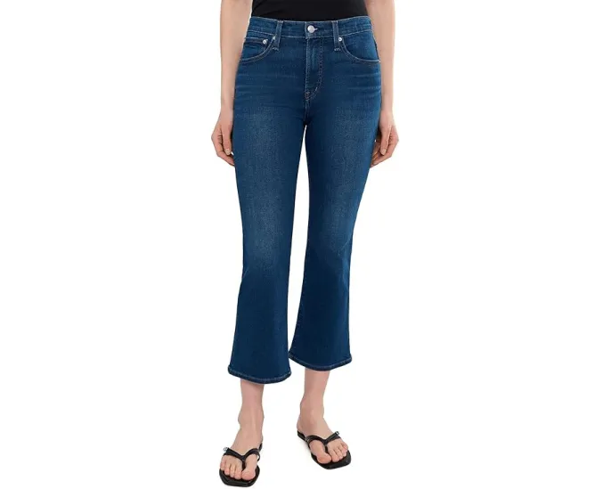 Джинсы Madewell The Short Stretch Flare Crop в цвете Osgoode