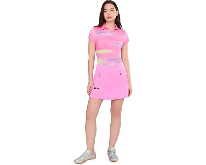 Топ Jamie Sadock с каплевидным рукавом и V-образным вырезом Painted Sunset