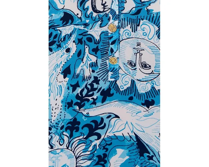 Блуза Elsa Top из шелка Lilly Pulitzer