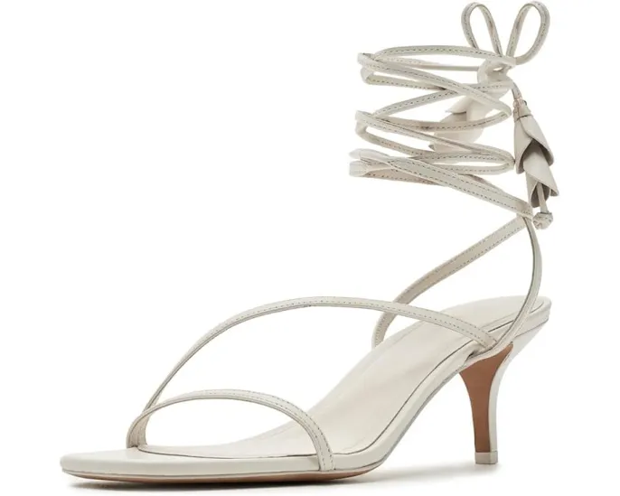 Босоножки Lily High Heel на каблуке-рюмочке от Kate Spade New York с кожаным верхом и открытым квадратным носком