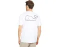 Vineyard Vines футболка с коротким рукавом и карманом Vintage Whale Pocket