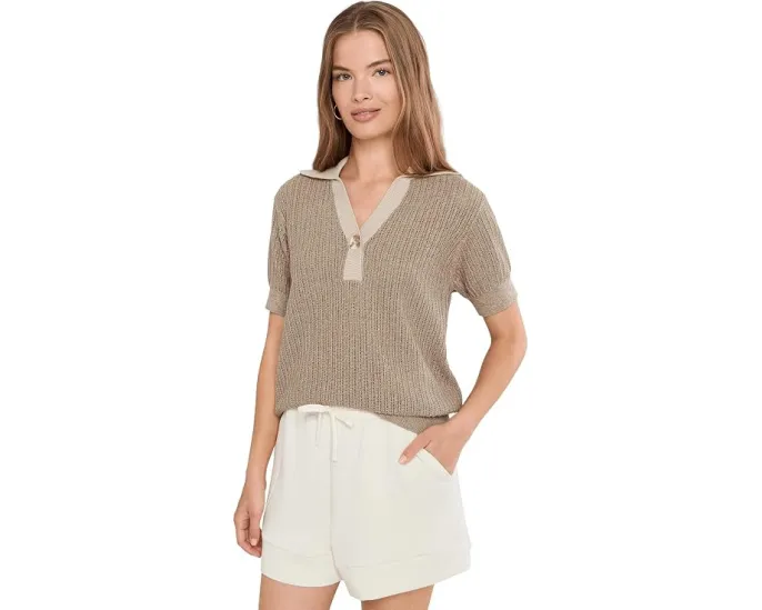 Varley вязаное поло Perrine Knit Polo с воротником