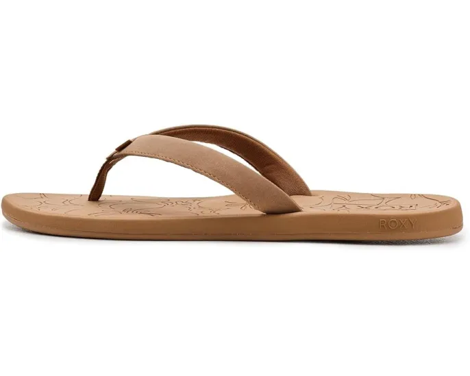 Шлепанцы Roxy Vickie с контурной стелькой и поддержкой свода стопы