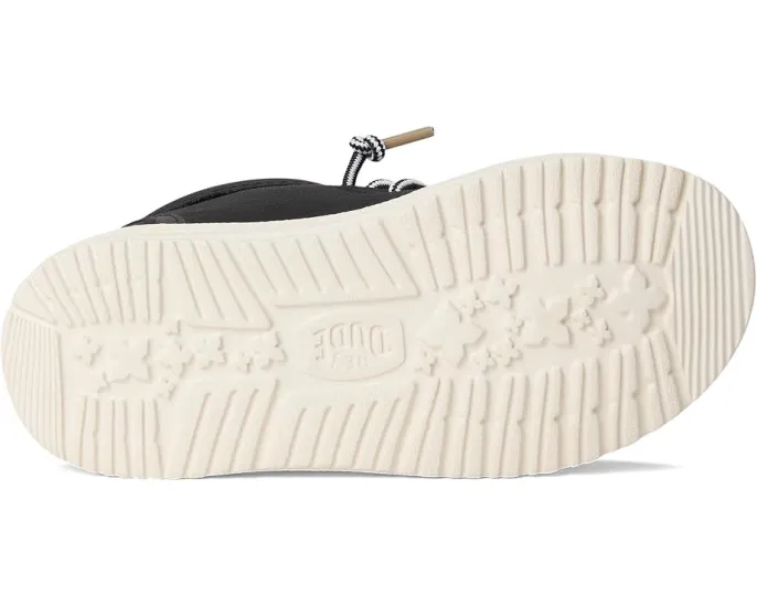 Детские ботинки Hey Dude Kids Wally Mid Classic с подкладкой из полиэстера