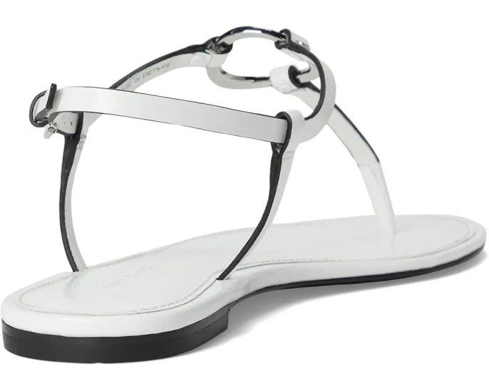 Сандалии Ring Sandal с кольцами из латуни и регулируемой пряжкой от Tory Burch