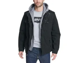 Куртка Levi's с капюшоном и подкладкой из шерпы на молнии