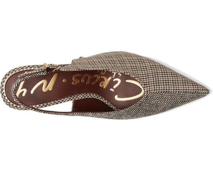 Босоножки Circus NY by Sam Edelman Fawn на котячьем каблуке с клетчатым узором и регулируемой пряжкой