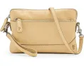 Клатч-кошелек Frye Melissa Crossbody Wristlet из кожи с регулируемым ремнем