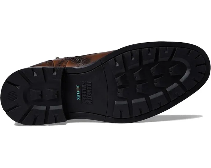 Johnston & Murphy ботинки Connelly Plain Toe с кожаным верхом и боковой молнией