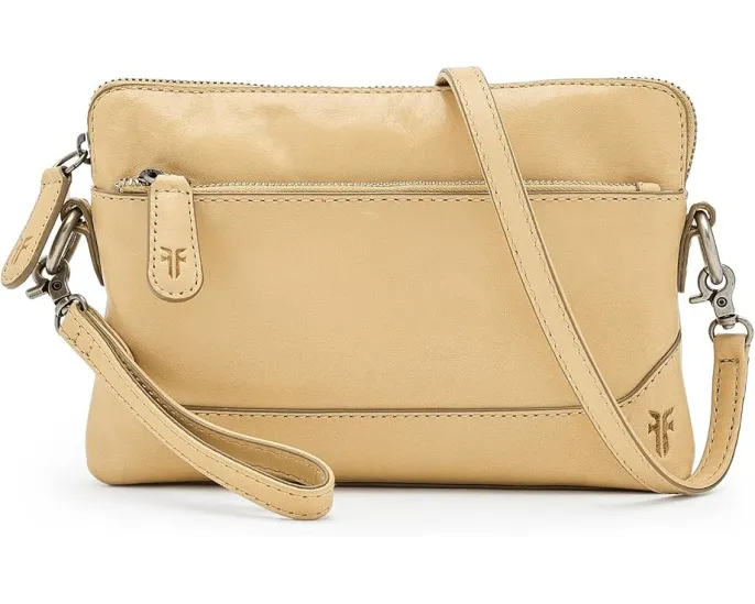 Клатч-кошелек Frye Melissa Crossbody Wristlet из кожи с регулируемым ремнем