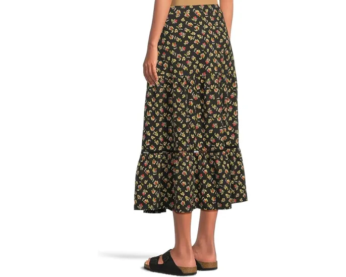 Юбка миди Toad&Co Marigold с ярусами из органического хлопка и TENCEL