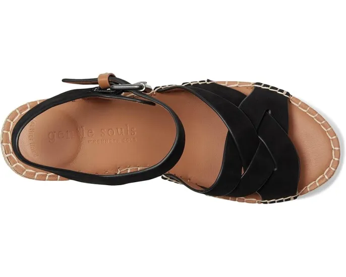 Сандалии Gentle Souls Caspian на танкетке с застежкой на пряжке