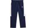 Утепленные штаны Under Armour Rival Woven для детей темно-синие с белым