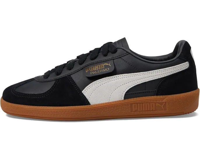 Кроссовки Puma Palermo из кожи и замши на резиновой подошве