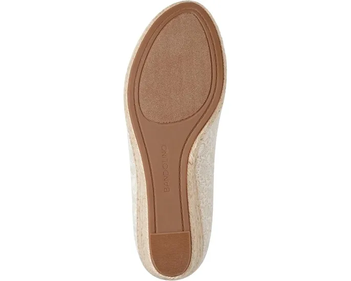 Туфли-эспадрильи Bandolino Nuri на танкетке с открытым мысом