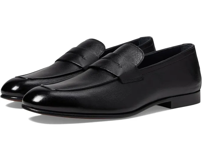 Туфли Johnston & Murphy Taylor Penny из кожи с круглым носком