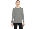 Детская футболка Nike Kids с длинным рукавом из мягкого хлопка