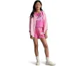 Floral-Print Logo Cotton Boxy Tee (Big Kid)