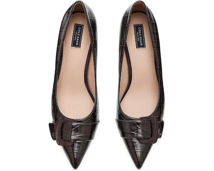 Туфли Fidela с пряжкой из темного шоколада от Cole Haan