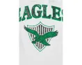 Футболка NFL Philadelphia Eagles с полосатым кокеткой для детей