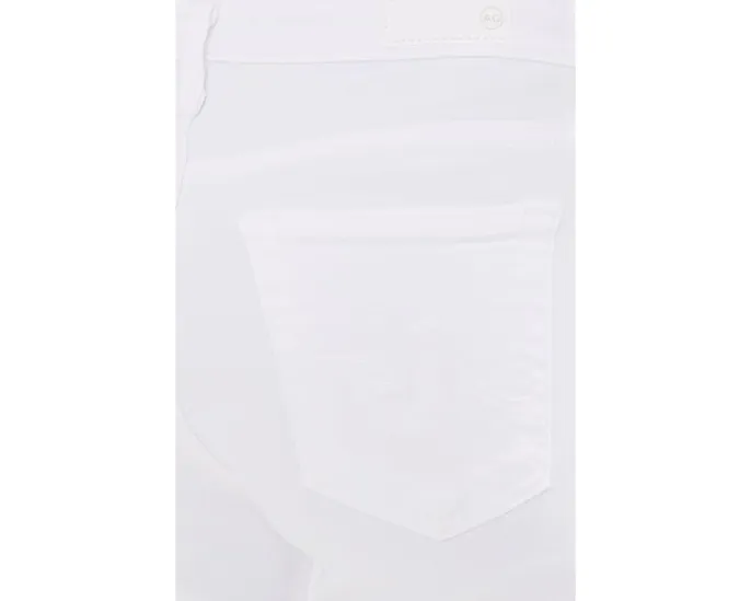 Джинсы Angel Low Rise Bootcut с низкой посадкой и расклешенными штанинами в цвете Gallery White от AG Jeans
