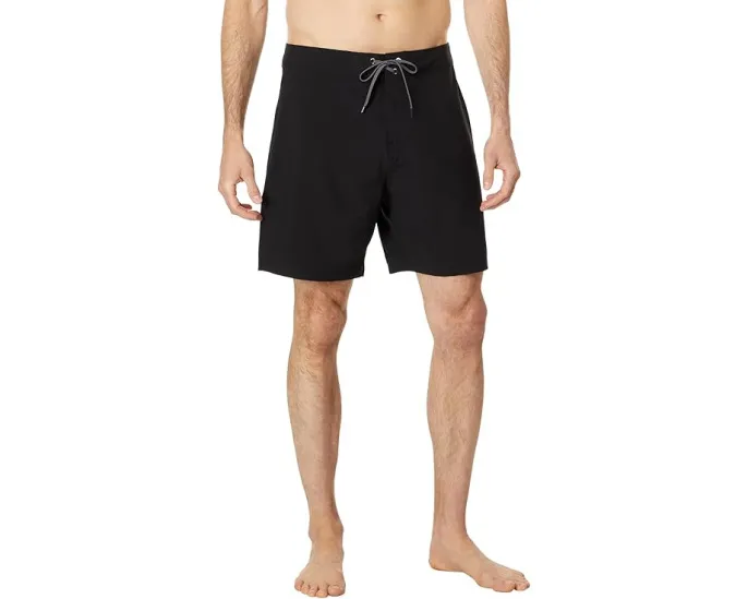 Шорты для плавания Hurley Phantom-Eco One & Only Solid длиной 18 дюймов (45.72 см) с регулируемой завязкой