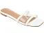 Сандалии Ramira Slide от Journee Collection с прозрачным ремешком и мягкой стелькой