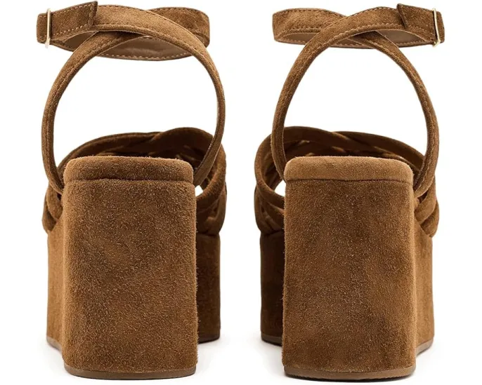 Сандалии Loeffler Randall Channing на платформе с регулируемым ремешком