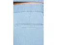Lightweight Organic Cotton Denim High-Waisted Full Length Trousers