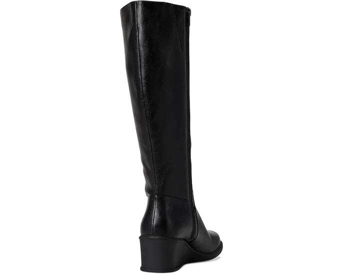 Ботинки Roma до колена с клиновидным каблуком и легкой конструкцией