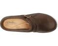 Слипоны Clarks Angie Braley из премиальной кожи с амортизирующей подошвой EVA