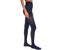 Колготки Wolford Merino Pattern из смеси шерсти мериноса с жаккардовым узором