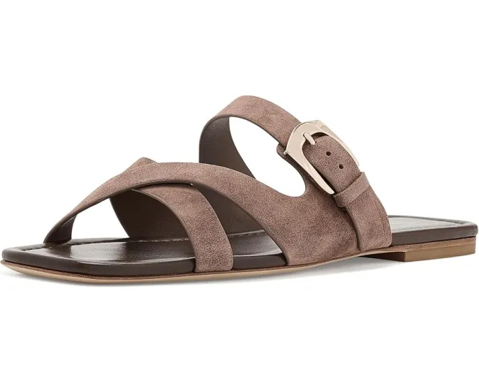 Stuart Weitzman шлепанцы Sai Slide с регулируемой пряжкой