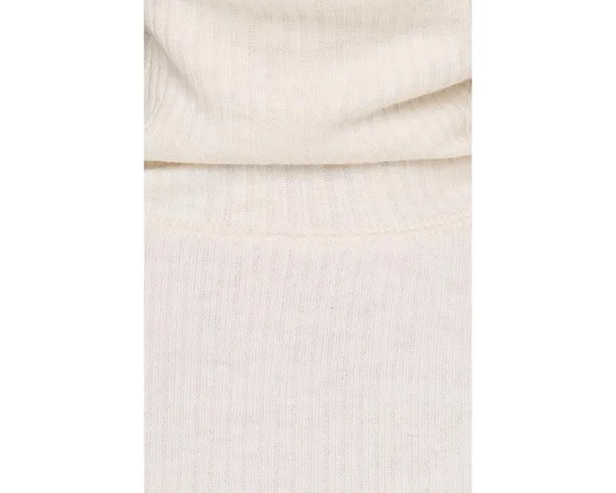 Водолазка Madewell Coverstitch с драпировкой из вискозного рубчика