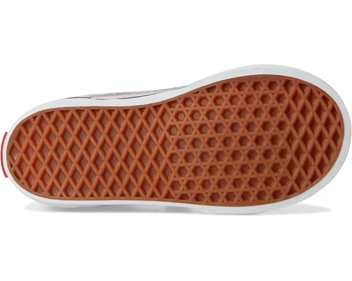 Vans Kids Old Skool V детские кеды с двойной застежкой на липучках